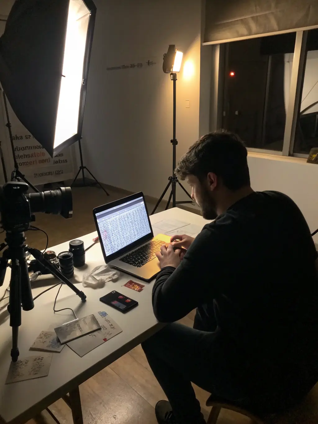 A photographer licensing an image to a client, showcasing the process of image licensing and usage rights.
